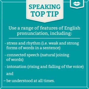 speaking top tip